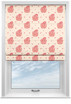 Petal & Block Boothi, Sunset - Roman Blind